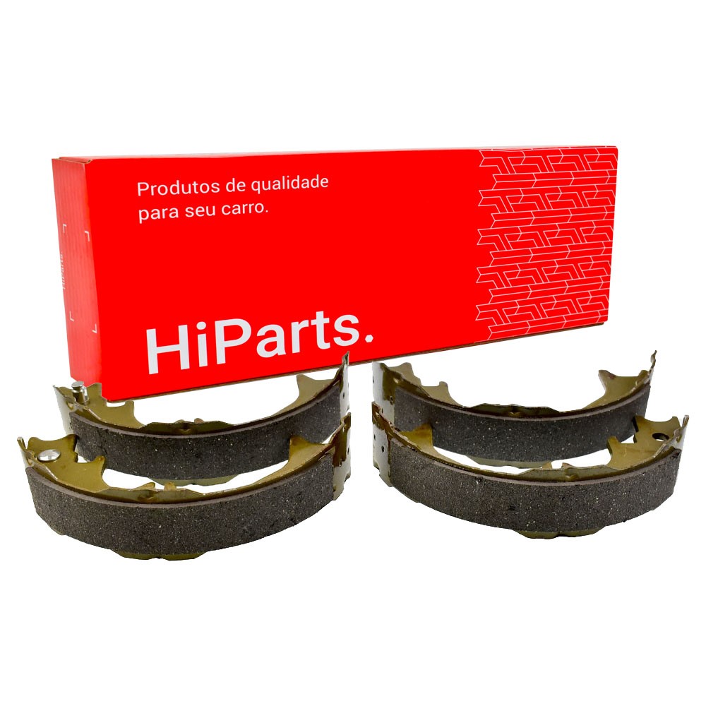 SAPATAS FREIO MÃO HILUX SW4 2.7 2.8 4.0 2015/.. LAND CRUISER PRADO 3.0 2002/2009