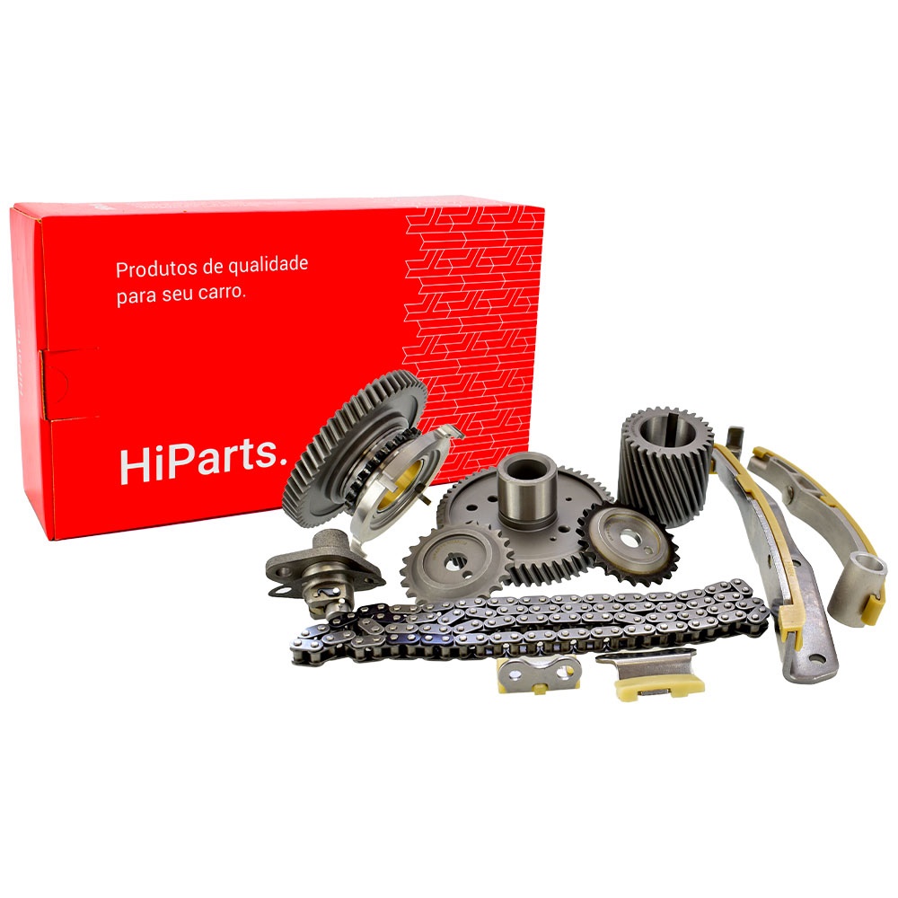 KIT CORRENTE DISTRIBUIÇÃO COMPLETO COM 11 PECAS COM CHAPÉU L200 TRITON 3.2 2007/2016 PAJERO FULL 3.2 2006/.. PAJERO DAKAR 3.2 2007/2016