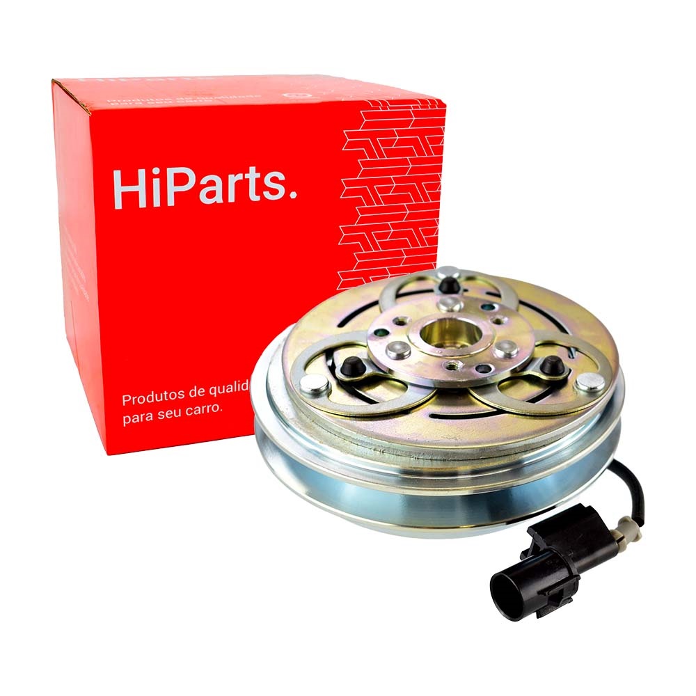 POLIA MAGNÉTICA COMPRESSOR AR CONDICIONADO L200 GL/GLS 2.5 1986/2006 L200 SPORT 2.5 2003/2007 L200 OUTDOOR SAVANA 2.5 2008/2011 L300 2.5 1999/2002